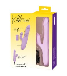 Rabbitvibrator „Thrusting Pearl“ mit Stoßfunktion und Perlen-Rotation