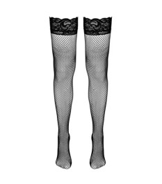 Kleid aus grobem Netzmaterial