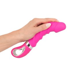 Rabbitvibrator „Thrusting Pearl“ mit Stoßfunktion und Perlen-Rotation