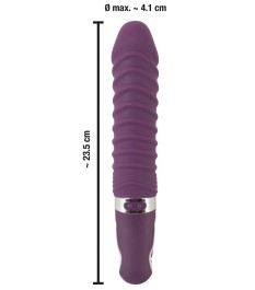 Vibrator „Warming Soft“ mit Wärmefunktion, 12 Vibrationsmodi