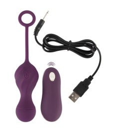 Vibrokugeln „RC Love Balls“, 73 g, 10 Vibrationsmodi per kabelloser Fe