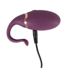 Vibrobullet mit Klitorisstimulator, kabellose Fernbedienung, 10 Vibrat