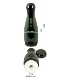 "Masturbator with 2 Functions" mit Saugfunktion und Vibration