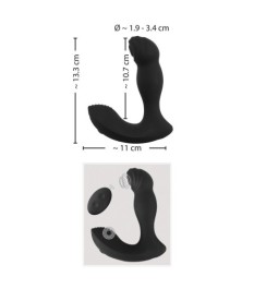 „RC Prostata Vibrator mit Klopffunktion“, 11 Vibrationsmodi