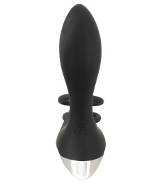 „RC Prostata Vibrator mit Penis- und Hodenring“