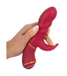 Rabbitvibrator „O Lovers Rabbit“, 19 cm, mit 2 Motoren
