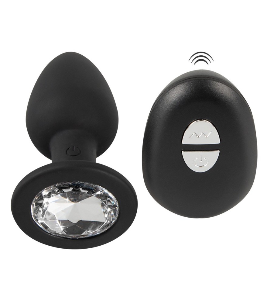 Vibro-Analplug „RC Diamond Plug“