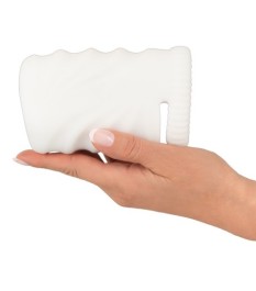 „Super Soft Masturbator & Vibration“ mit Hodenring plus Vibrobullet zu