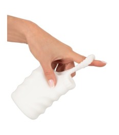 „Super Soft Masturbator & Vibration“ mit Hodenring plus Vibrobullet zu