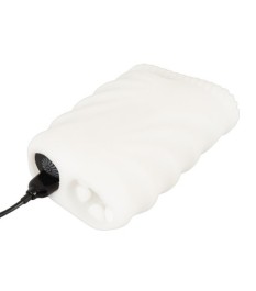 „Super Soft Masturbator & Vibration“ mit Hodenring plus Vibrobullet zu