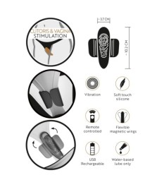 Vibrator „Panty Vibrator“ mit Fernbedienung, 10 Vibrationsmodi