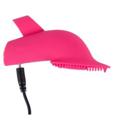 „Licking and Pulsating Finger Stimulator“ mit Action-Zunge und sanft p