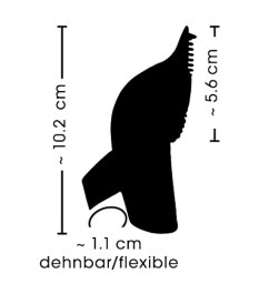 Vibro-Analplug „RC Diamond Plug“