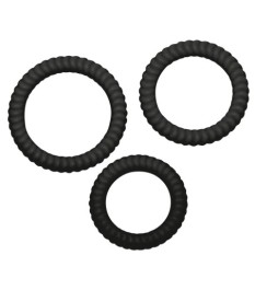 3-teiliges Penisringset „Lust hoch 3“