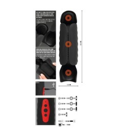 Masturbator „Penis Trainer with 3 Point Stimulation“ mit 3 x 10 Vibrat