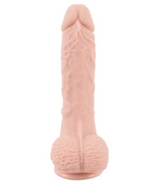 Stoßvibrator „RC Medical Silicone Vibrator“ mit Saugfuß und rotierender Eichel