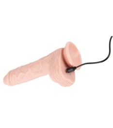 Stoßvibrator „RC Medical Silicone Vibrator“ mit Saugfuß und rotierende