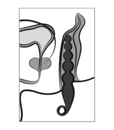 Analvibrator „Anal Beads with Vibration“ mit flexibler Kugelspitze