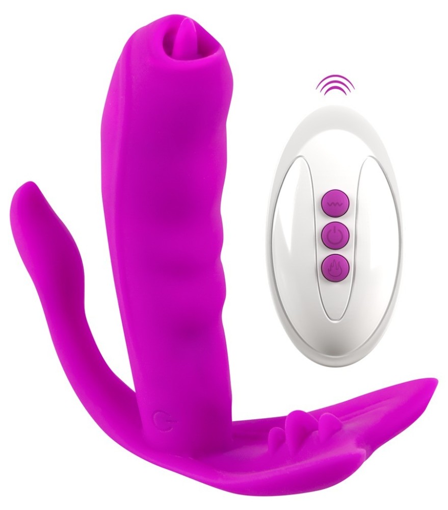 Vibrator „RC Licking Panty Vibe“ mit Fernbedienung