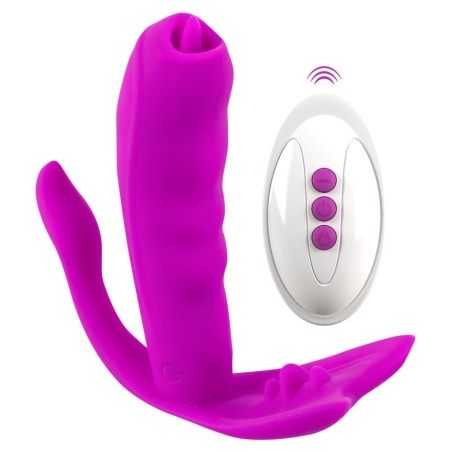 Vibrator „RC Licking Panty Vibe“ mit Fernbedienung