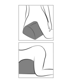 Liebeskissen „BonBon“ mit Halterung für Vibrator/Dildo