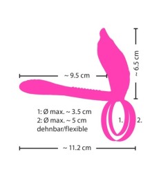 Paarvibrator „RC Couples Vibrator 2“, 10 Vibrationsmodi per Fernbedien