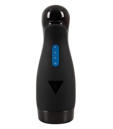 „Masturbator mit 3 Funktionen“ mit Vibration, Saug- & Wärmefunktion
