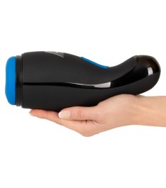 „Masturbator mit 3 Funktionen“ mit Vibration, Saug- & Wärmefunktion