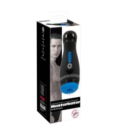 „Masturbator mit 3 Funktionen“ mit Vibration, Saug- & Wärmefunktion