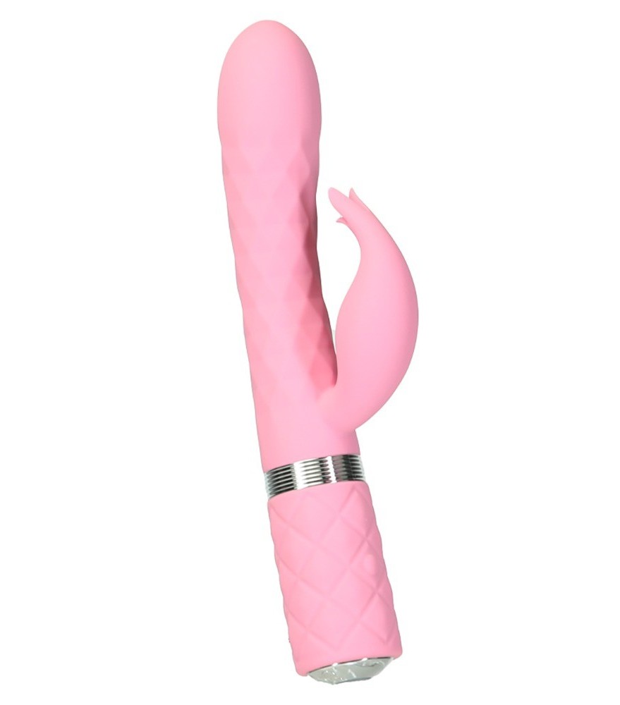 Rabbitvibrator „Lively“ mit stufenloser Vibration und Rotation