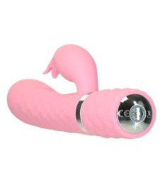Rabbitvibrator „Lively“ mit stufenloser Vibration und Rotation, Swarov