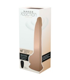 Naturvibrator „8" Rotating & Vibrating Dong“ mit Saugfuß