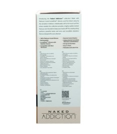 Naturvibrator „8" Rotating & Vibrating Dong“ mit Saugfuß