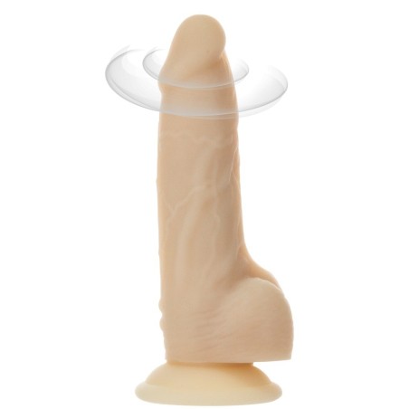 Naturvibrator „7" Rotating & Vibrating Dong“ mit Saugfuß