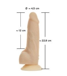 Naturvibrator „7" Rotating & Vibrating Dong“ mit Saugfuß