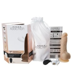 Naturvibrator „7" Rotating & Vibrating Dong“ mit Saugfuß