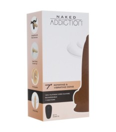 Naturvibrator „7" Rotating & Vibrating Dong“ mit Saugfuß