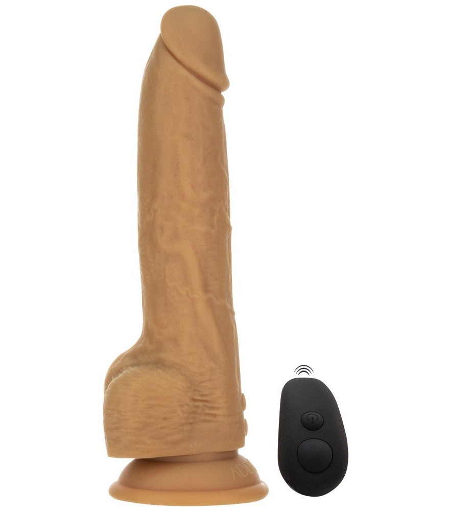 Stoßvibrator „9" Thrusting Dong“ mit Saugfuß