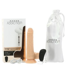 Naturvibrator „7,5" Rotating & Thrusting Vibrating Dong“ mit Saugfuß