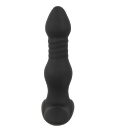 „RC Analplug mit Stoßfunktion“ mit 10 Vibrationsmodi und 3 Stoßgeschwi