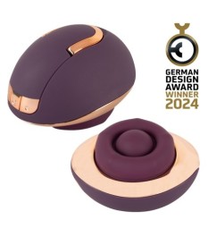 Naturvibrator „8" Rotating & Vibrating Dong“ mit Saugfuß