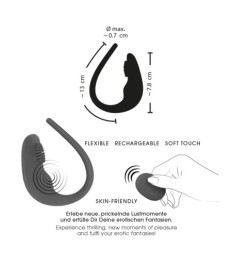 Vibrator „RC Slim Panty Vibrator“ mit Fernbedienung, 7 Vibrationsmodi