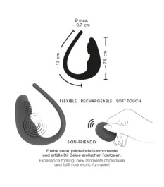 Vibrator „RC Slim Panty Vibrator“ mit Fernbedienung, 7 Vibrationsmodi