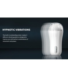 Masturbator "Robin" mit 5 Vibrationsmodi + Booster