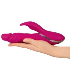 Rabbitvibrator, 10 Vibrationsmodi, 3 Rotationsstufen, Crazy Movement T