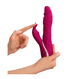Rabbitvibrator, 10 Vibrationsmodi, 3 Rotationsstufen, Crazy Movement T