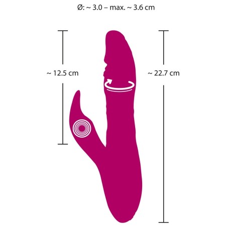 „Blow Job Masturbator with 3 Functions“ mit Vibration