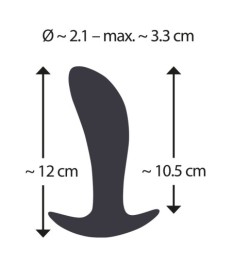 „RC Analplug“ mit 10 Vibrationsmodi per Fernbedienung