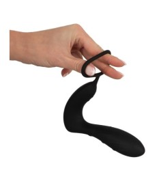 Analvibrator „RC Prostata Plug mit Penisring“