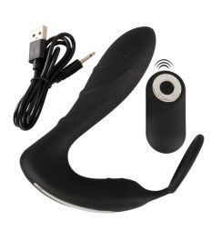 Analvibrator „RC Prostata Plug mit Penisring“